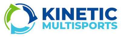 Kinetic multisports logo.