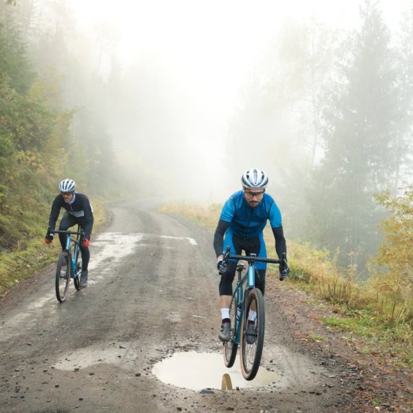 Gravel shop bike triathlon