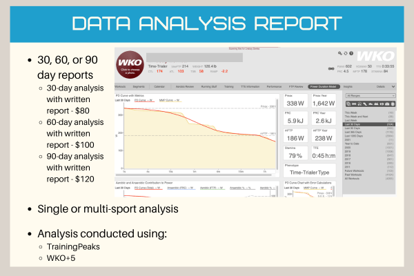 Data analysis report.