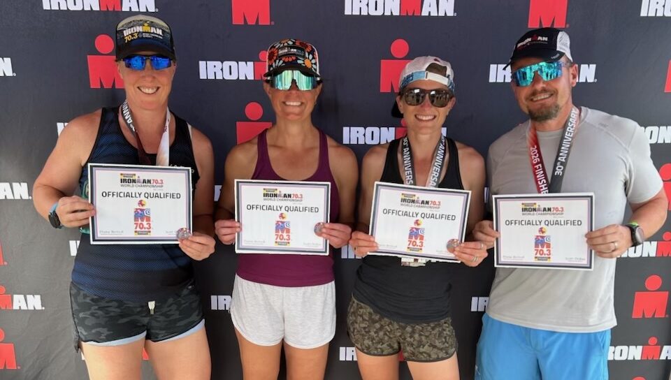 team with qualified for 70.3 worlds